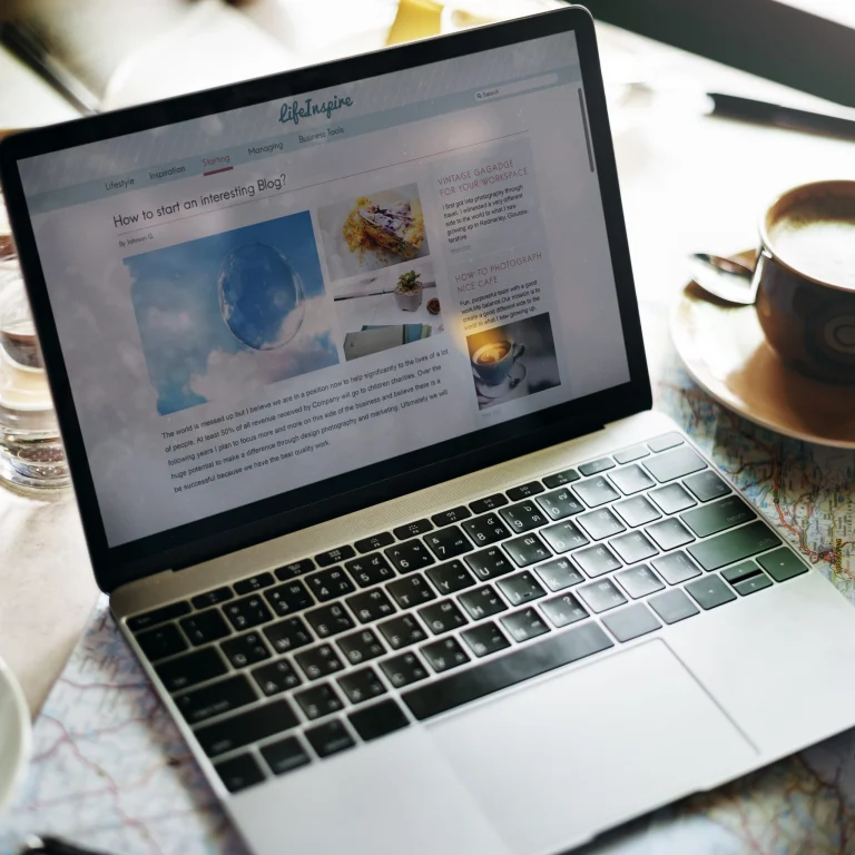 Professional author website design services